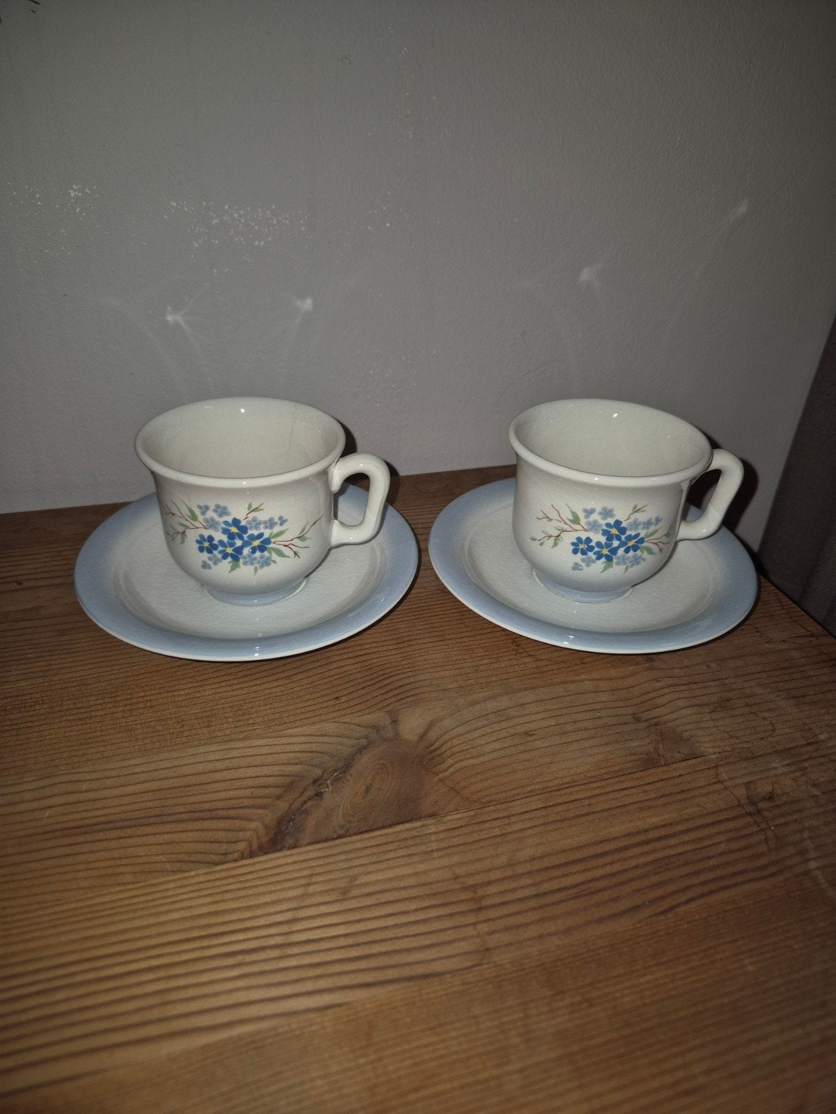4 x pagnossin Treviso Italy Earthenware Kop en Schotel Set, Ophalen of Verzenden