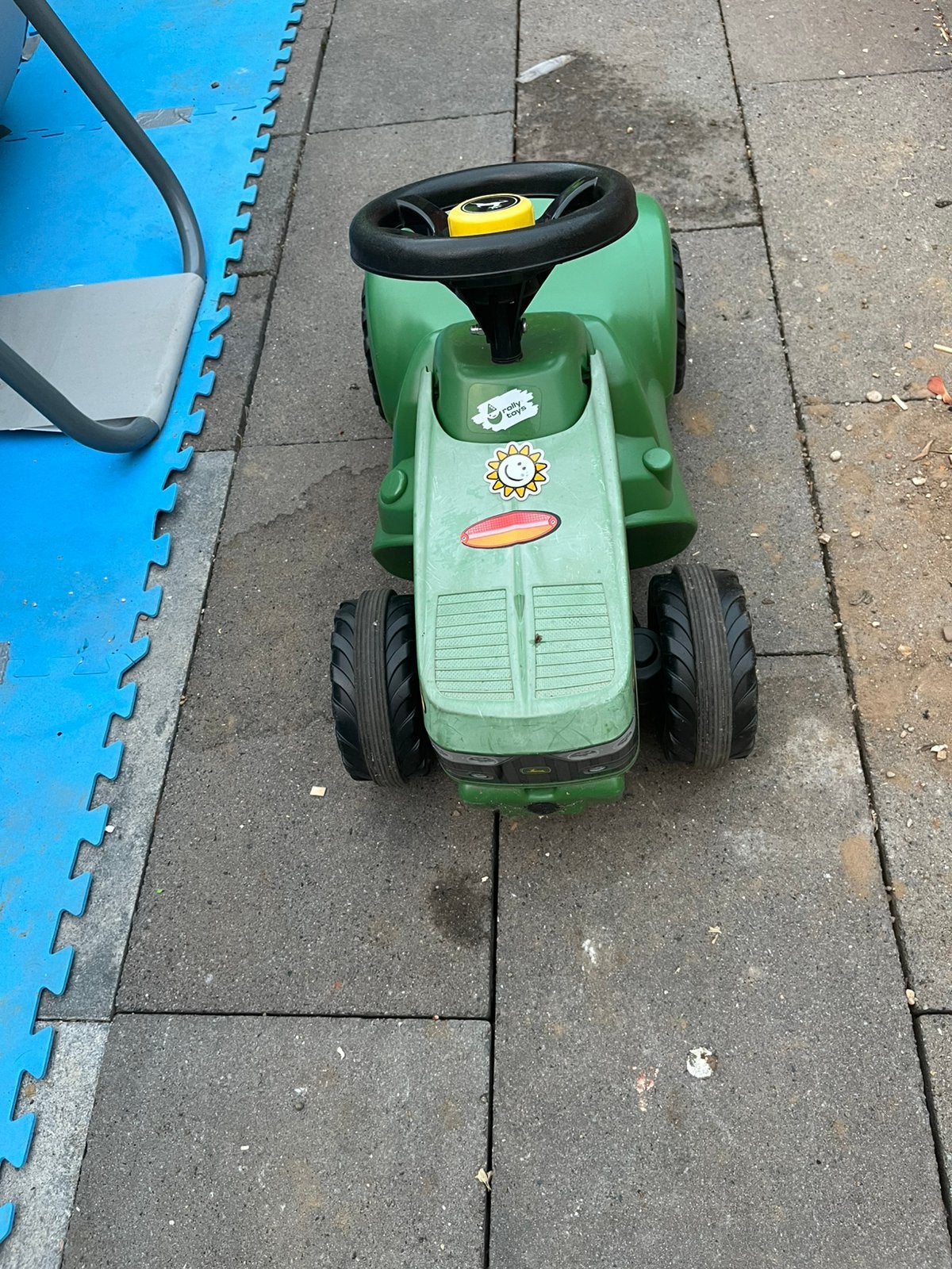 Loop tractor, Kinderen en Baby's, Speelgoed | Buiten | Voertuigen en Loopfietsen, Ophalen, Zo goed als nieuw, Loopvoertuig