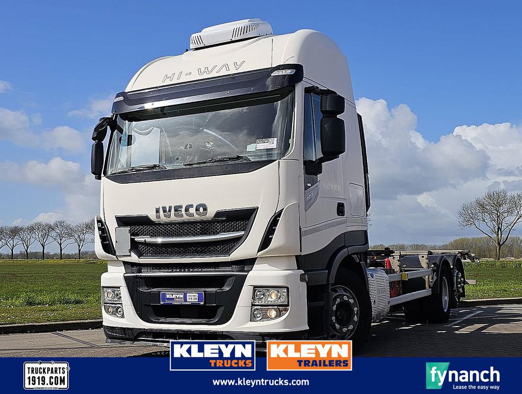 IVECO AS260S42 STRALIS, Auto's, Automaat, Euro 6, Iveco, Wit