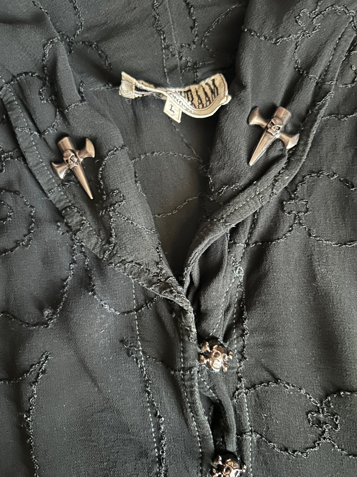 Gothic top, Kleding | Dames, Ophalen of Verzenden, Zo goed als nieuw, Zwart