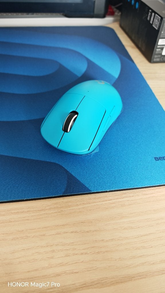 Logitech G pro x superlight 2 cyan limited edition NIEUW!, Computers en Software, Muizen, Rechtshandig, Muis, Gaming muis, ‘LOGITECH’