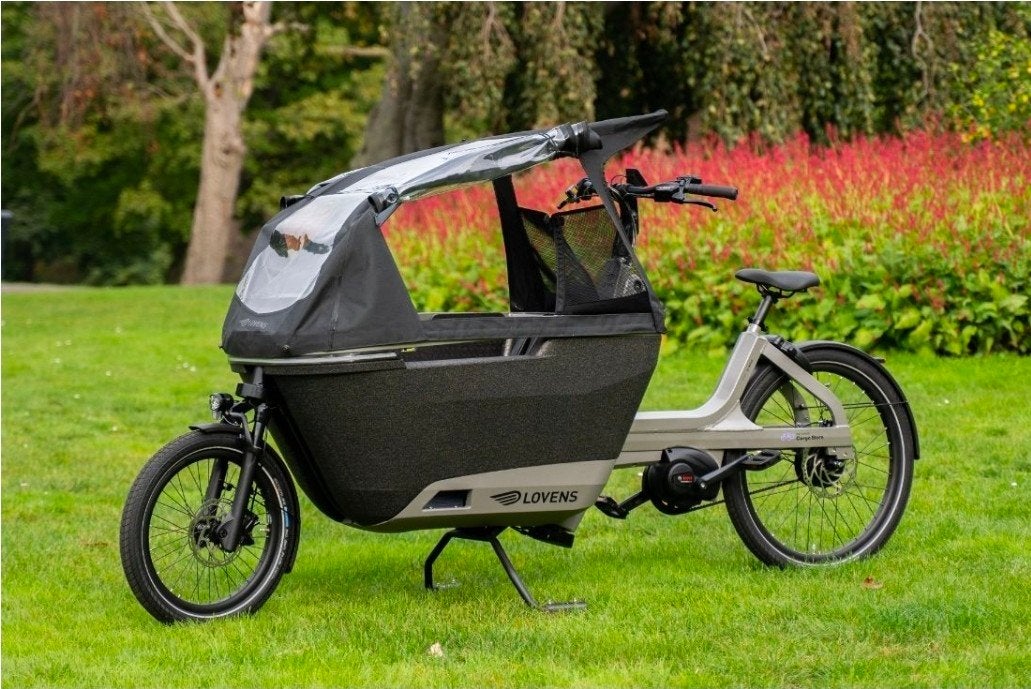 tentstokken, Regenhuif urban arrow en Lovens Bakfiets, Ophalen of Verzenden, Zo goed als nieuw, 1 kind