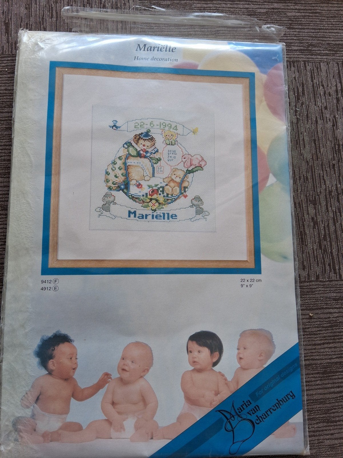Geboorte  tegel, Ophalen of Verzenden, Nieuw, Borduurpakket
