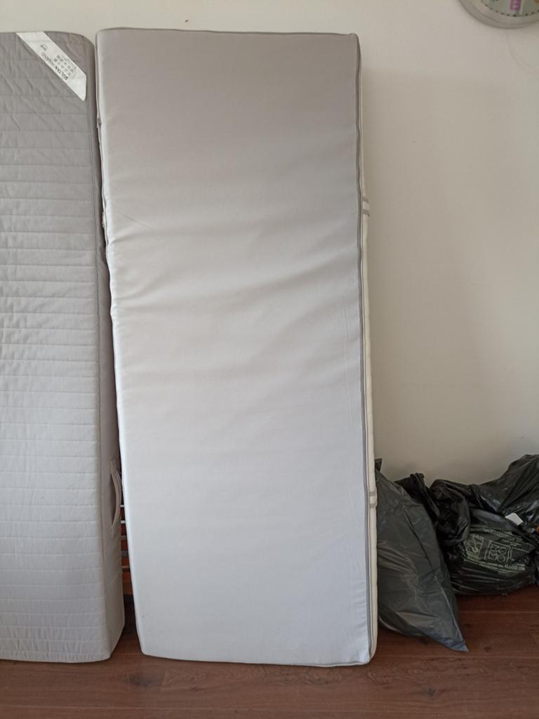 IKEA MYRBACKA Matras 90x200 cm, Ophalen, Gebruikt, 90 cm, Eenpersoons