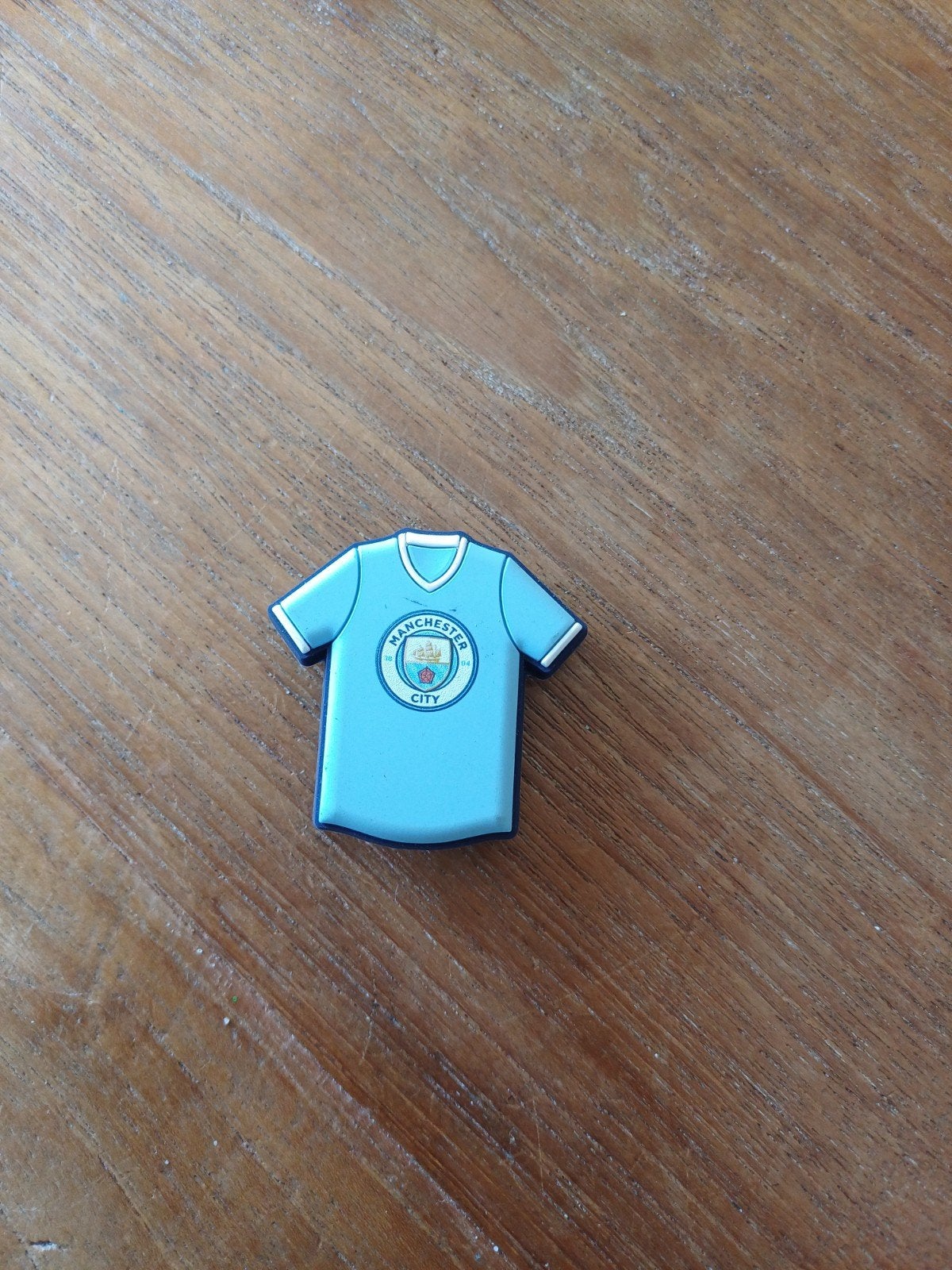 speld/ broche van Manchester City, Ophalen of Verzenden, Zo goed als nieuw, Buitenlandse clubs, Poster, Plaatje of Sticker