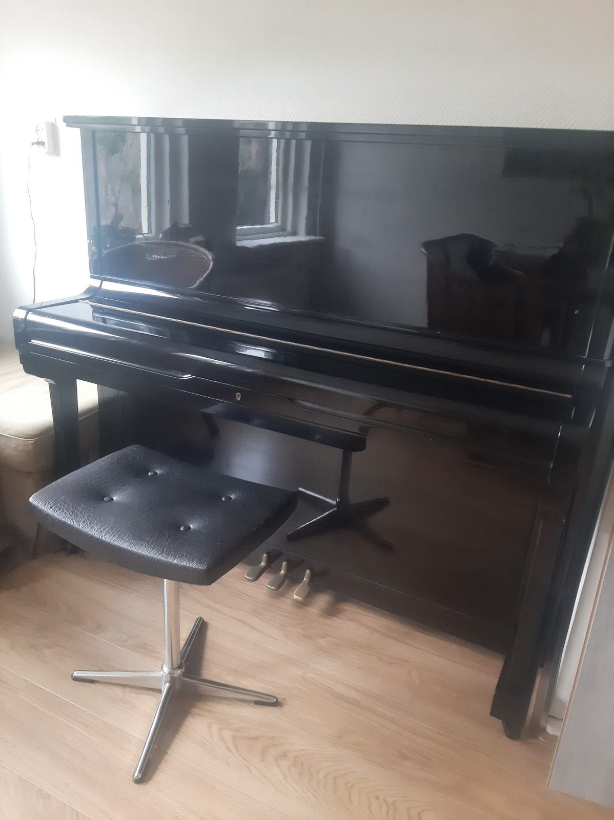 Kraus Piano te koop, Ophalen, Gebruikt, Zwart, Piano