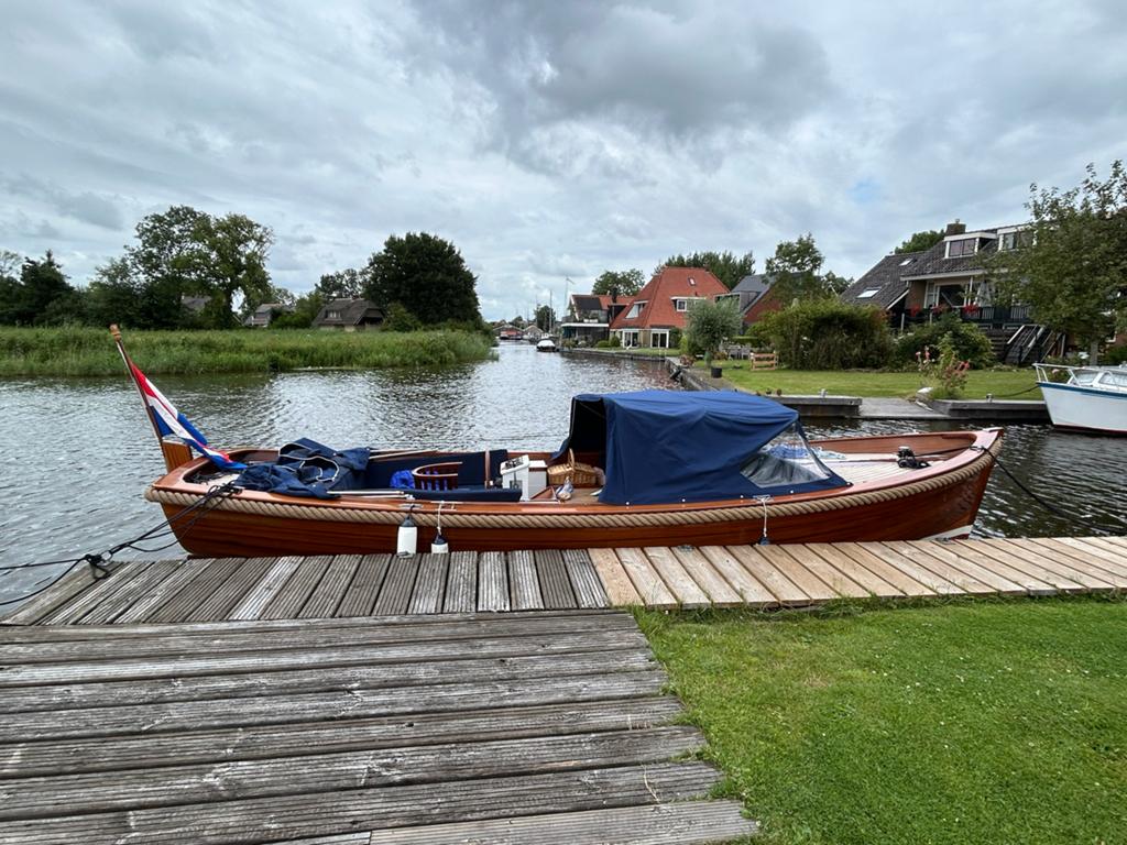 Makma Oriënt 800 Mahonie - Onderhoudsarm, boegschroef, 40pk, Watersport en Boten, Sloepen, Overige typen, Diesel, Zo goed als nieuw