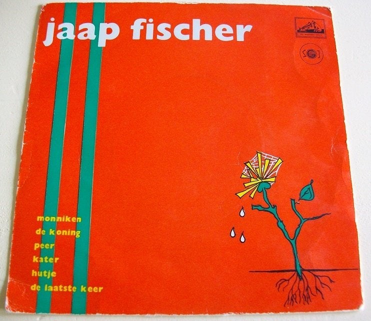 Jaap Fischer(Joop Visser) studentenserie EP o.a. Monniken, Gebruikt, 7 inch, Ophalen of Verzenden, EP