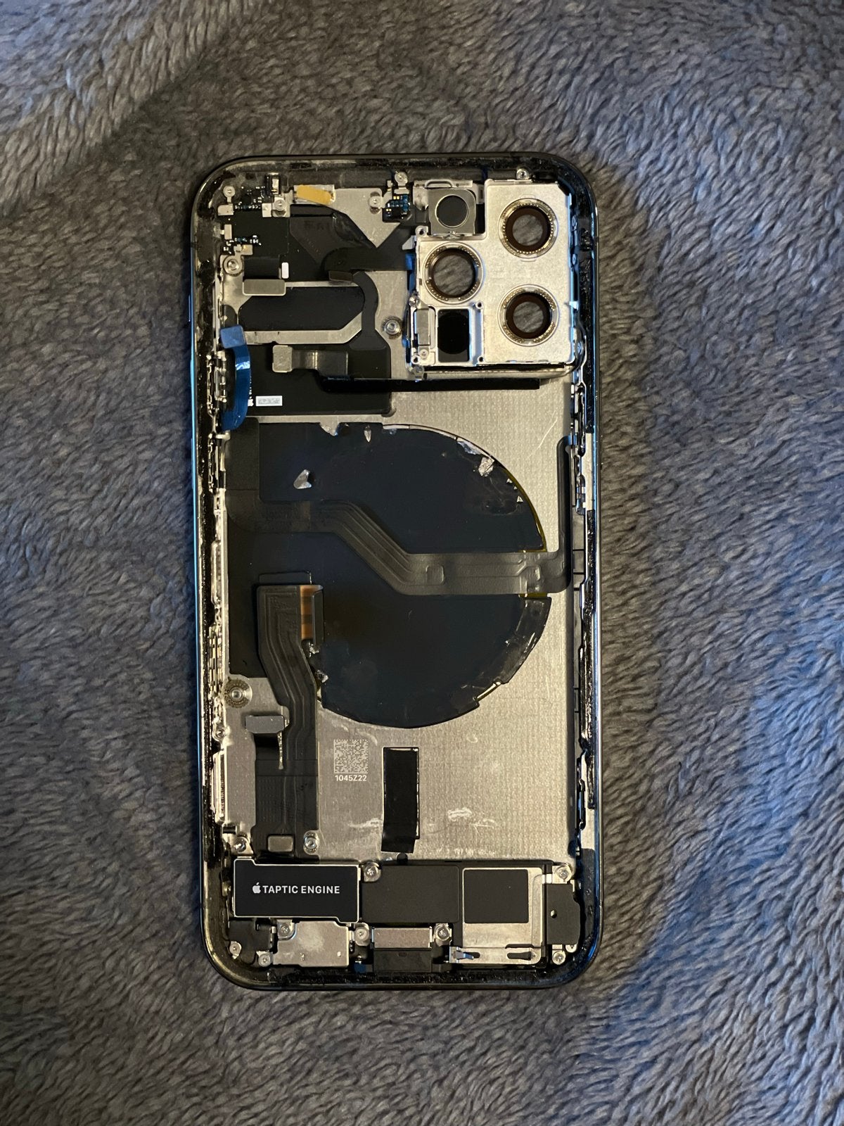 Originele iPhone 12 Pro behuizing (Graphite) voor onderdelen, Verzenden, Niet werkend, Overige typen, Apple