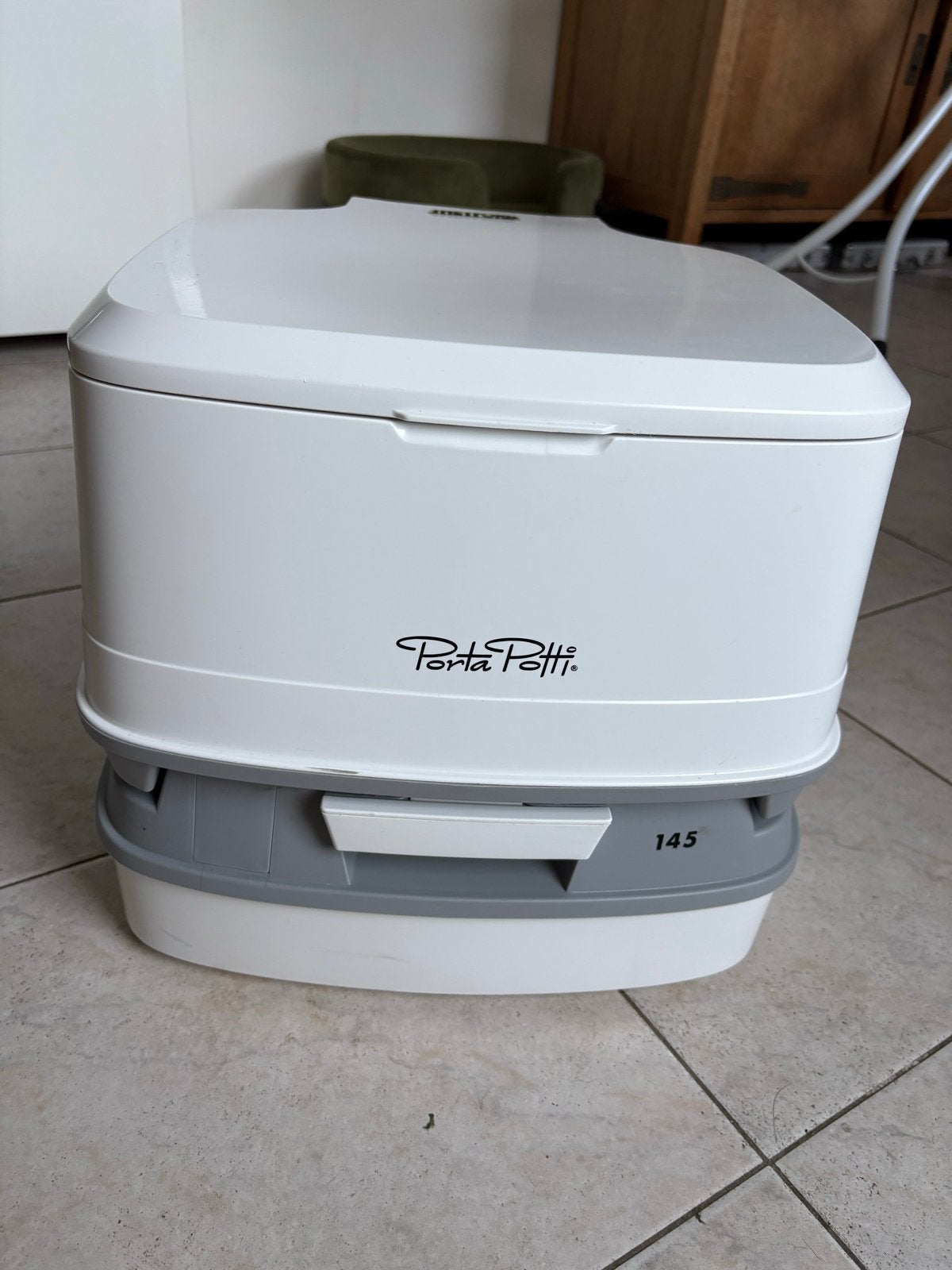 Thetford Porta Potti 145 - Draagbaar Toilet, Ophalen of Verzenden, Zo goed als nieuw