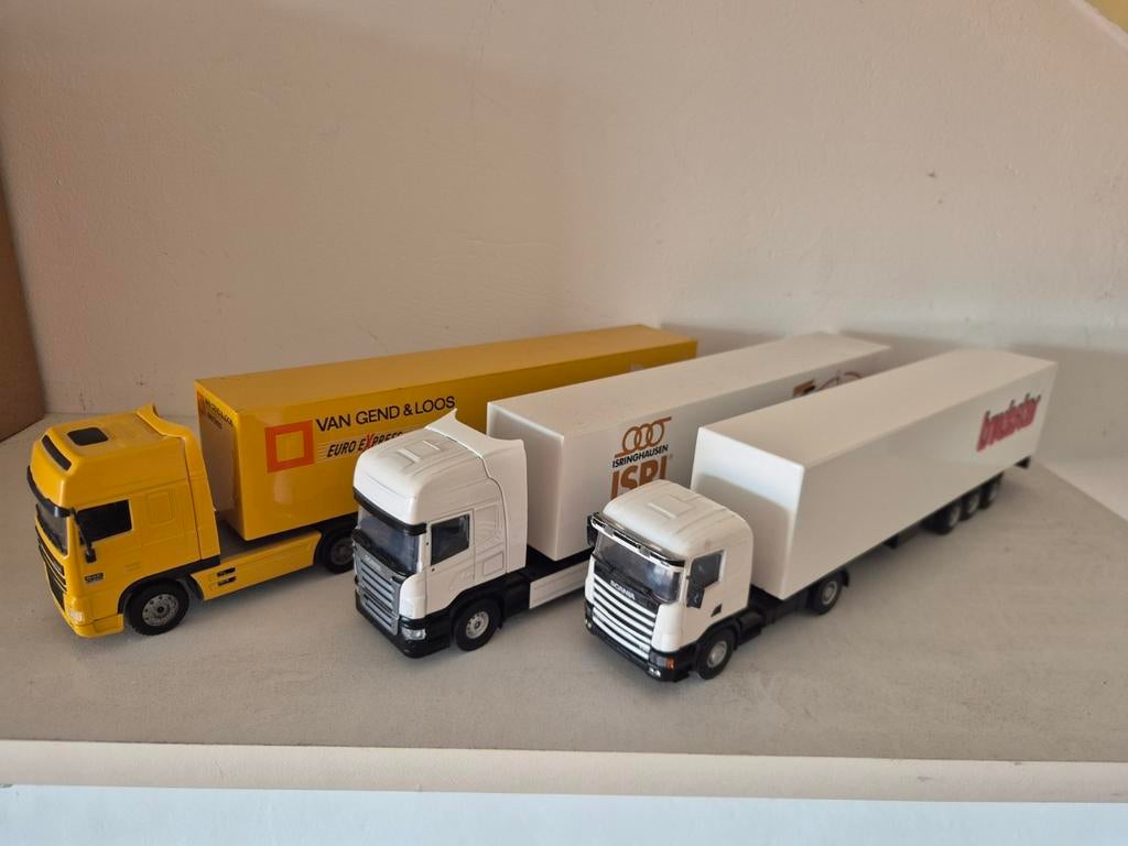 Joal / Lion Toys schaalmodellen 1:50, Hobby en Vrije tijd, Modelauto's | 1:50, Ophalen of Verzenden, Zo goed als nieuw, Bus of Vrachtwagen
