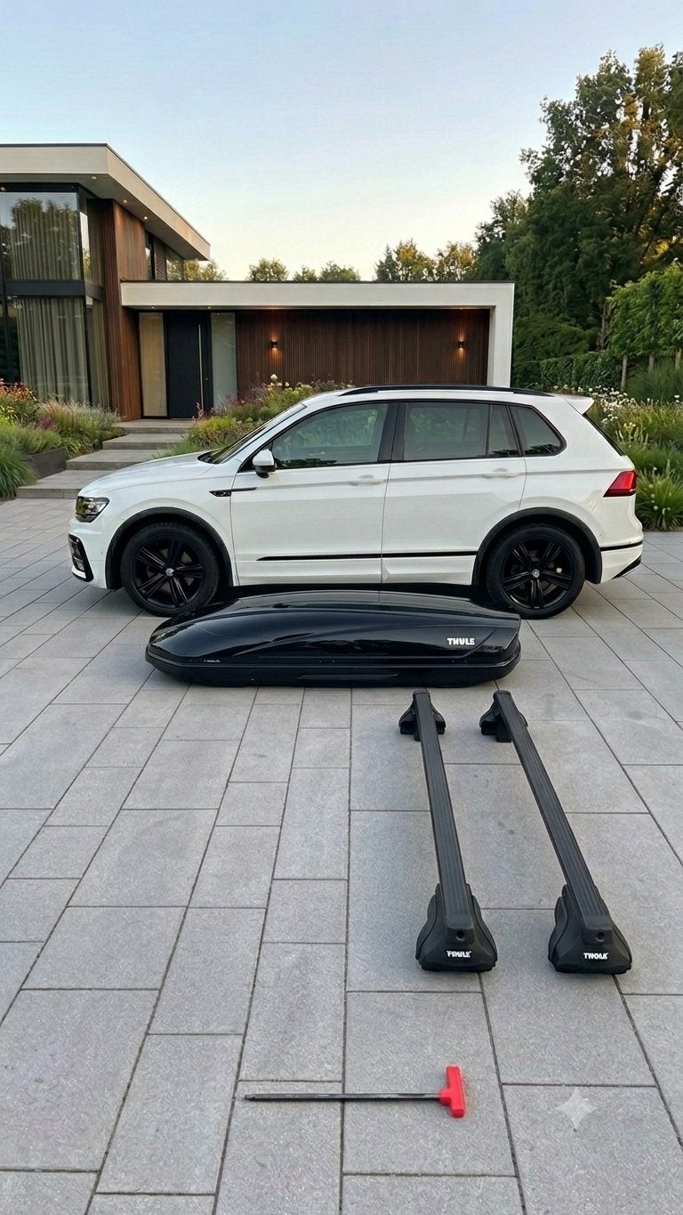 Dakdragers Thule VW Tiguan, Ophalen, Gebruikt