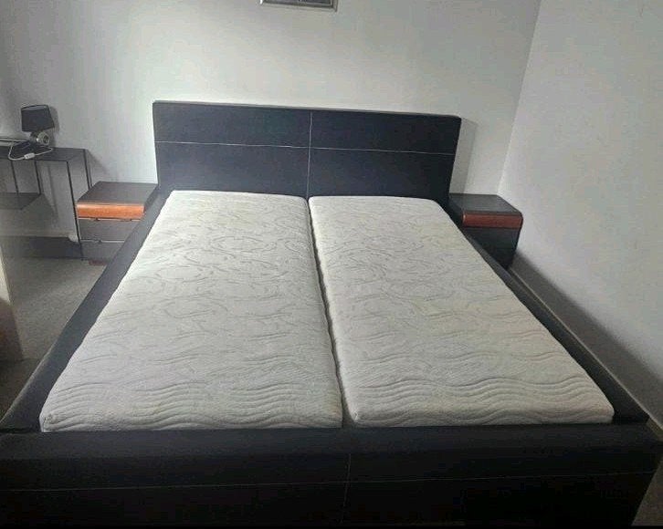 twee personen bed, Huis en Inrichting, Ophalen, Tweepersoons
