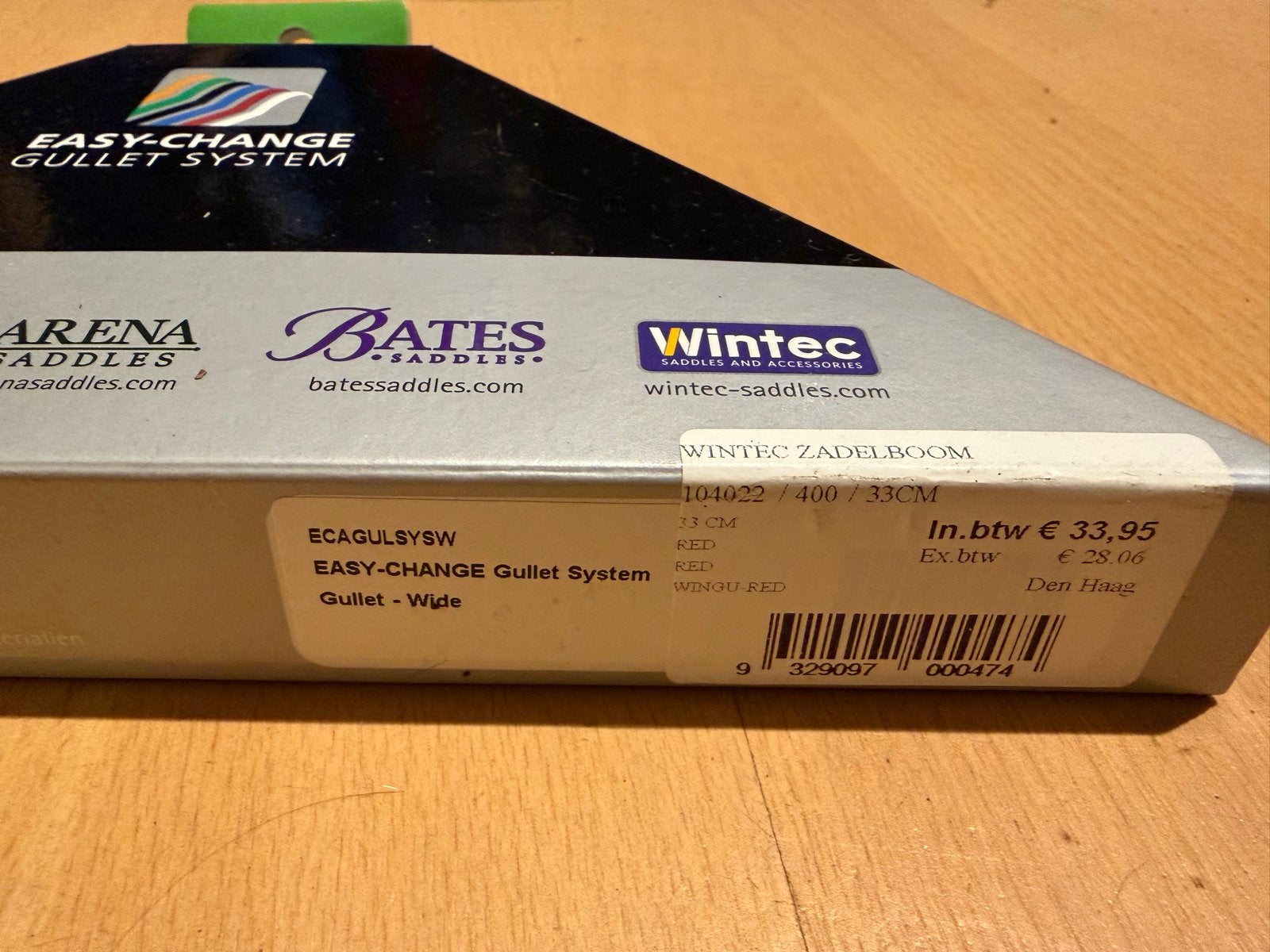 Wintec kopijzer wide rood nieuw, Dieren en Toebehoren, Ophalen, Nieuw