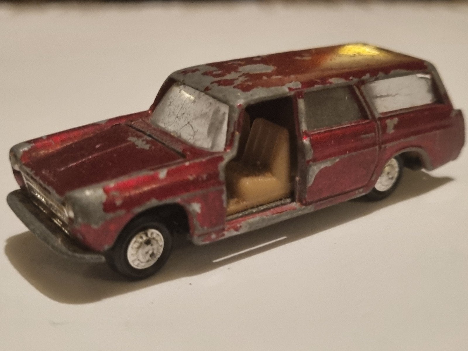 Majorette Peugeot 404 Stationwagen - Vintage Speelgoedauto, Ophalen of Verzenden, Gebruikt