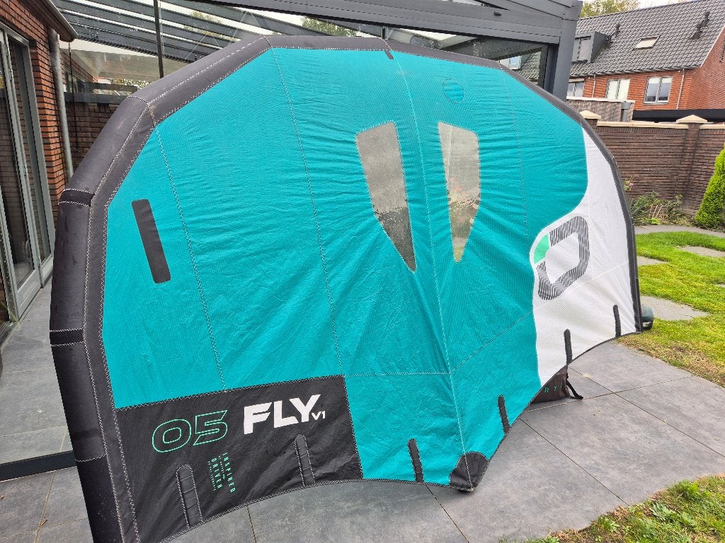 Ozone fly 5m wing, Ophalen of Verzenden, Gebruikt, Wingsurf-wing