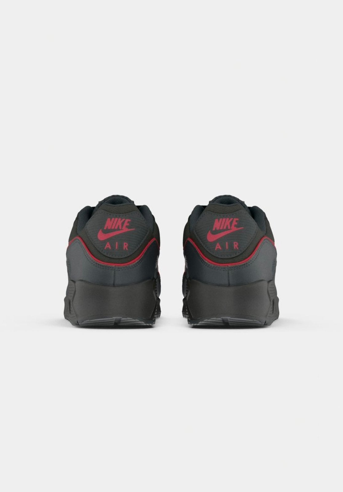 Nike Air Max 90 ‘Iron Grey University Red’ - maat 45, Product.Safety.ENEA@nike.com, Zwart, Nike, Nieuw