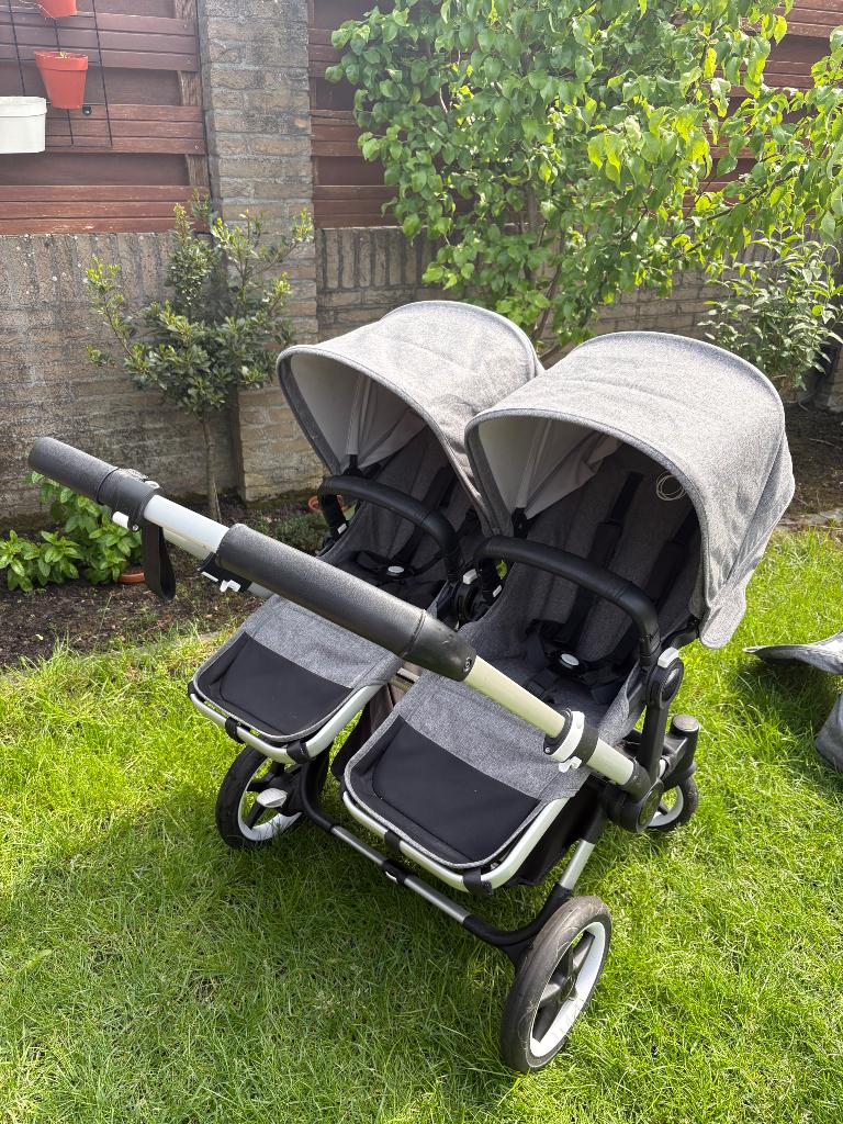 Bugaboo donkey 3 tweelingwagen, Ophalen, Bugaboo, Zo goed als nieuw, Combiwagen