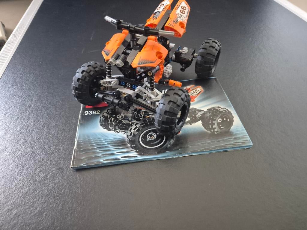 lego technic  Quad Bike (9392), Ophalen of Verzenden, Gebruikt, Lego