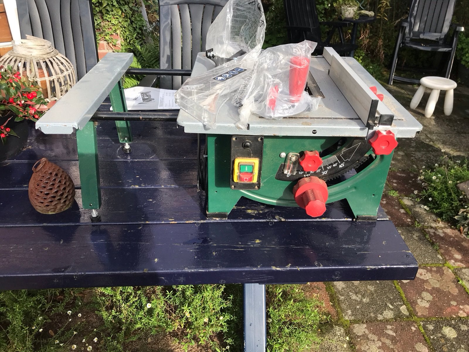 Parkside PMTS 210 A1 Tafelcirkelzaag, Gebruikt, Cirkelzaag, Ophalen of Verzenden, 30 tot 70 mm