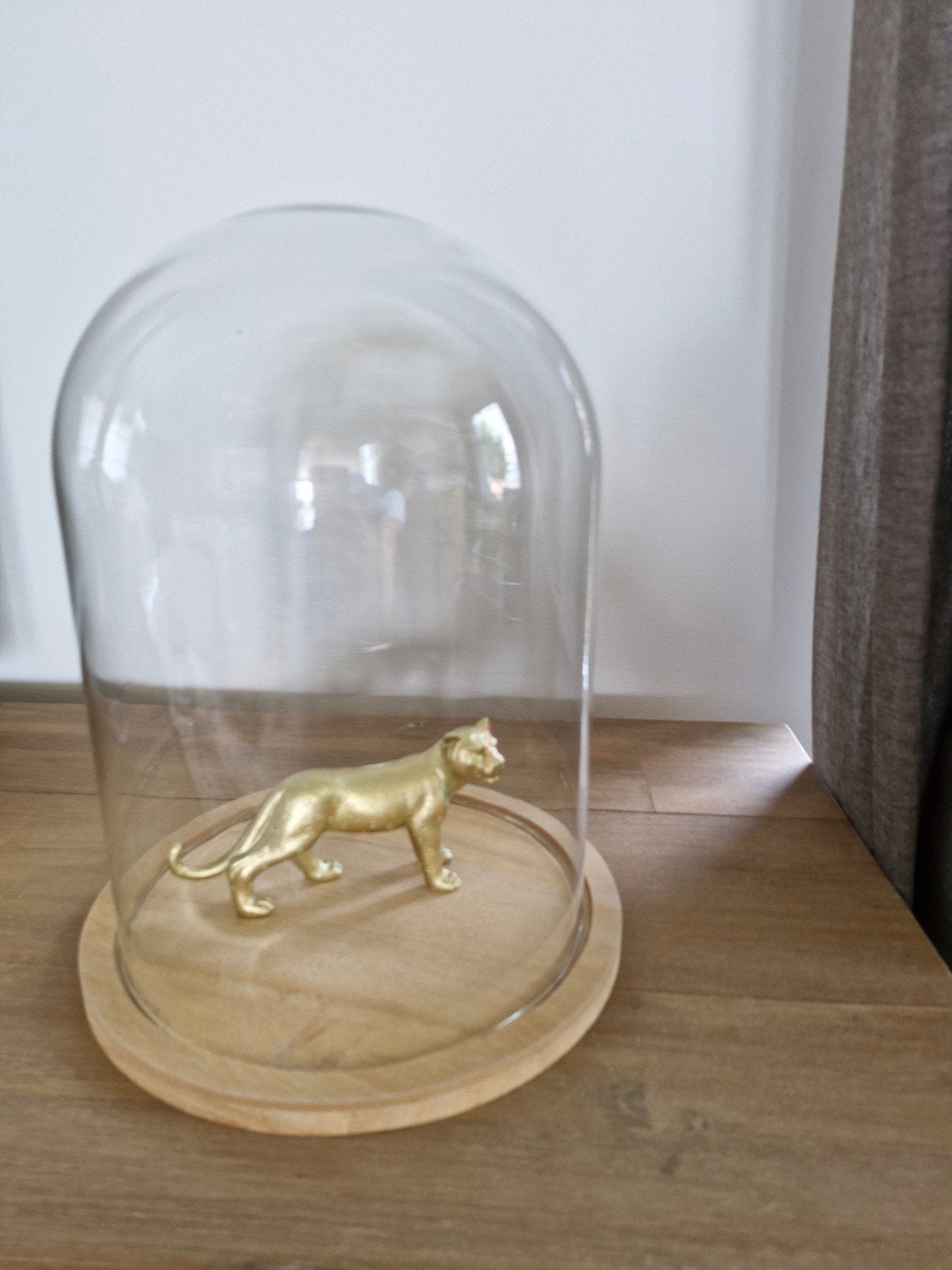 Glazen stolp, Ophalen
