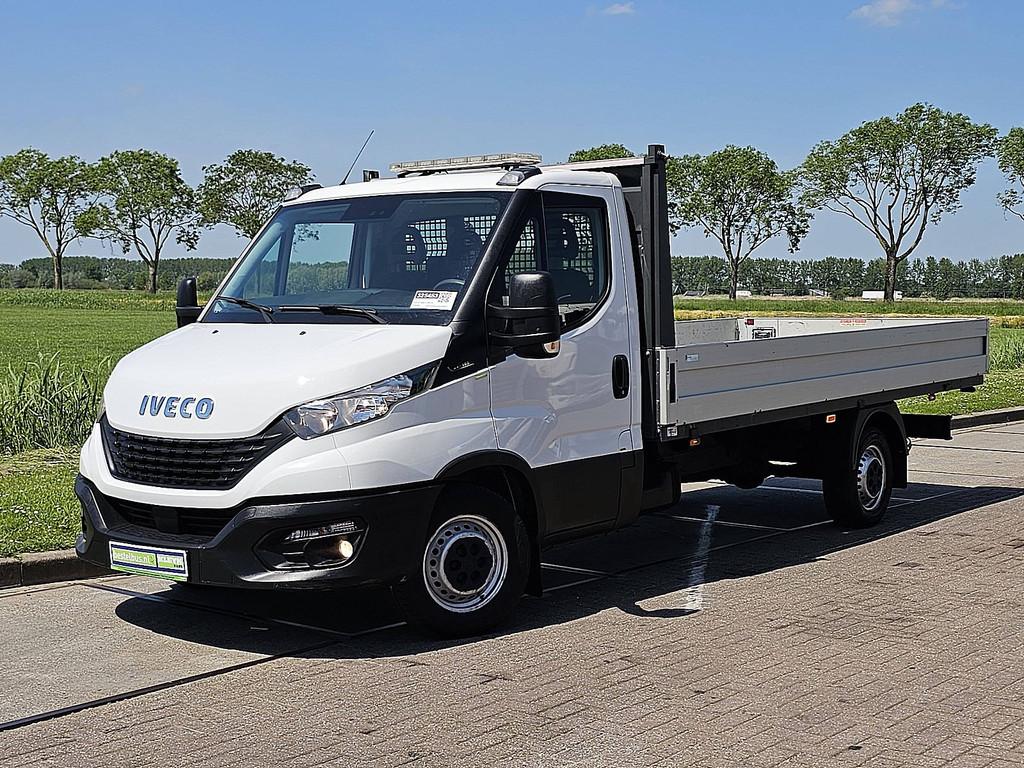 IVECO DAILY 35S14 l3 open-laadbak xl!, Auto's, Bestelauto's, 136 pk, Gebruikt, Euro 6, Iveco