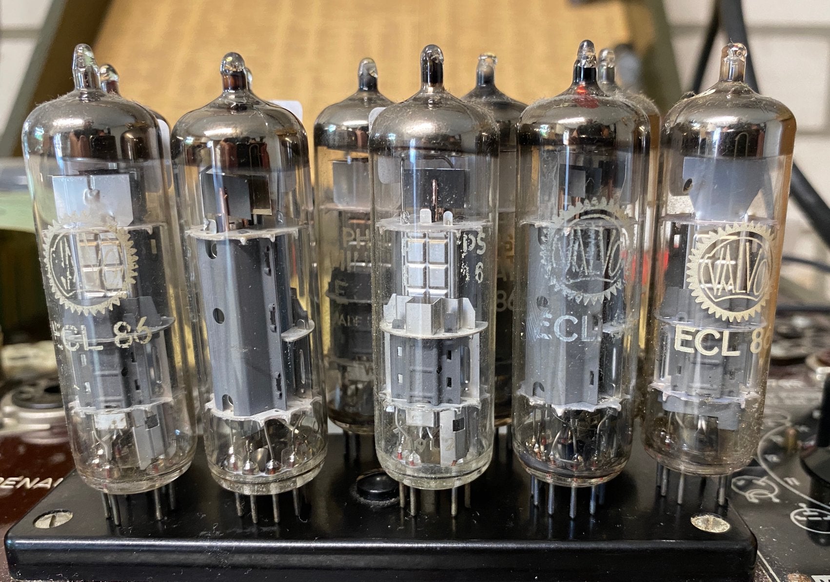 ECL86 philips valvo 6GW8, Ophalen of Verzenden