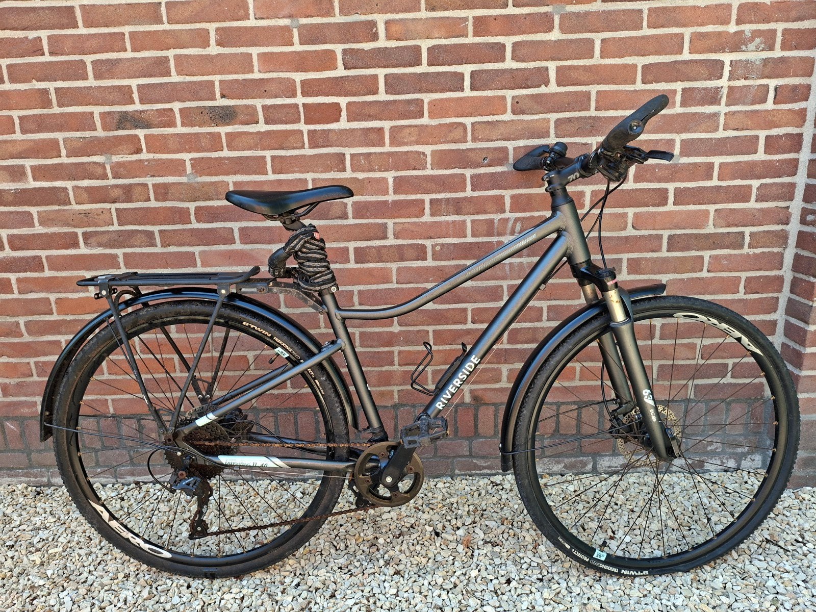 Decathlon Riverside fiets 28 inch - onderhoud nodig, Ophalen of Verzenden, Gebruikt, 28 inch, Overige merken