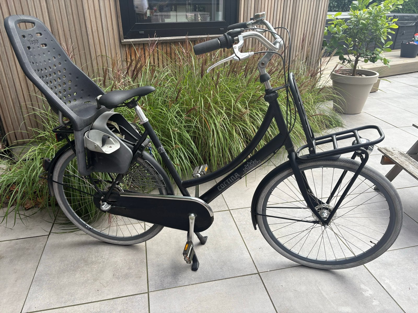 Cortina Roots Transportfiets / moederfiets, Overige merken, (Extra) lage instap, Ophalen of Verzenden, Trommelrem