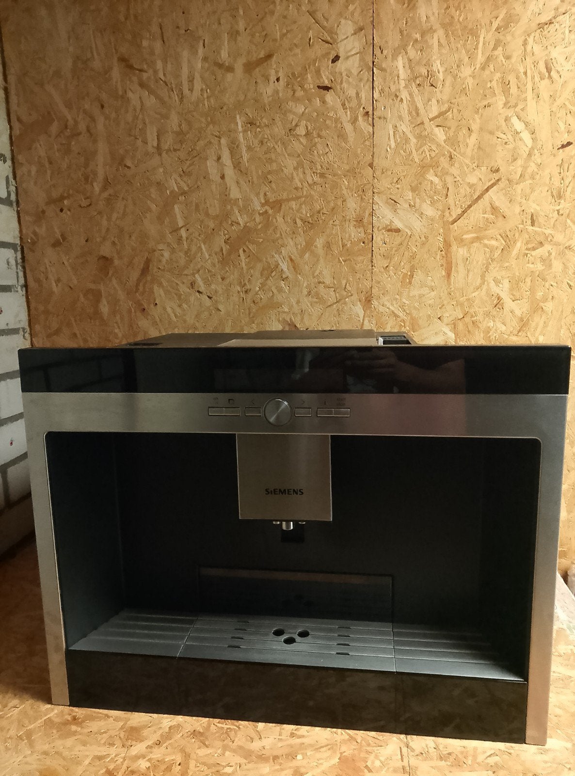 Siemens inbouw koffiemachine - Volautomatisch, Ophalen, Gebruikt, 10 kopjes of meer, Koffiemachine