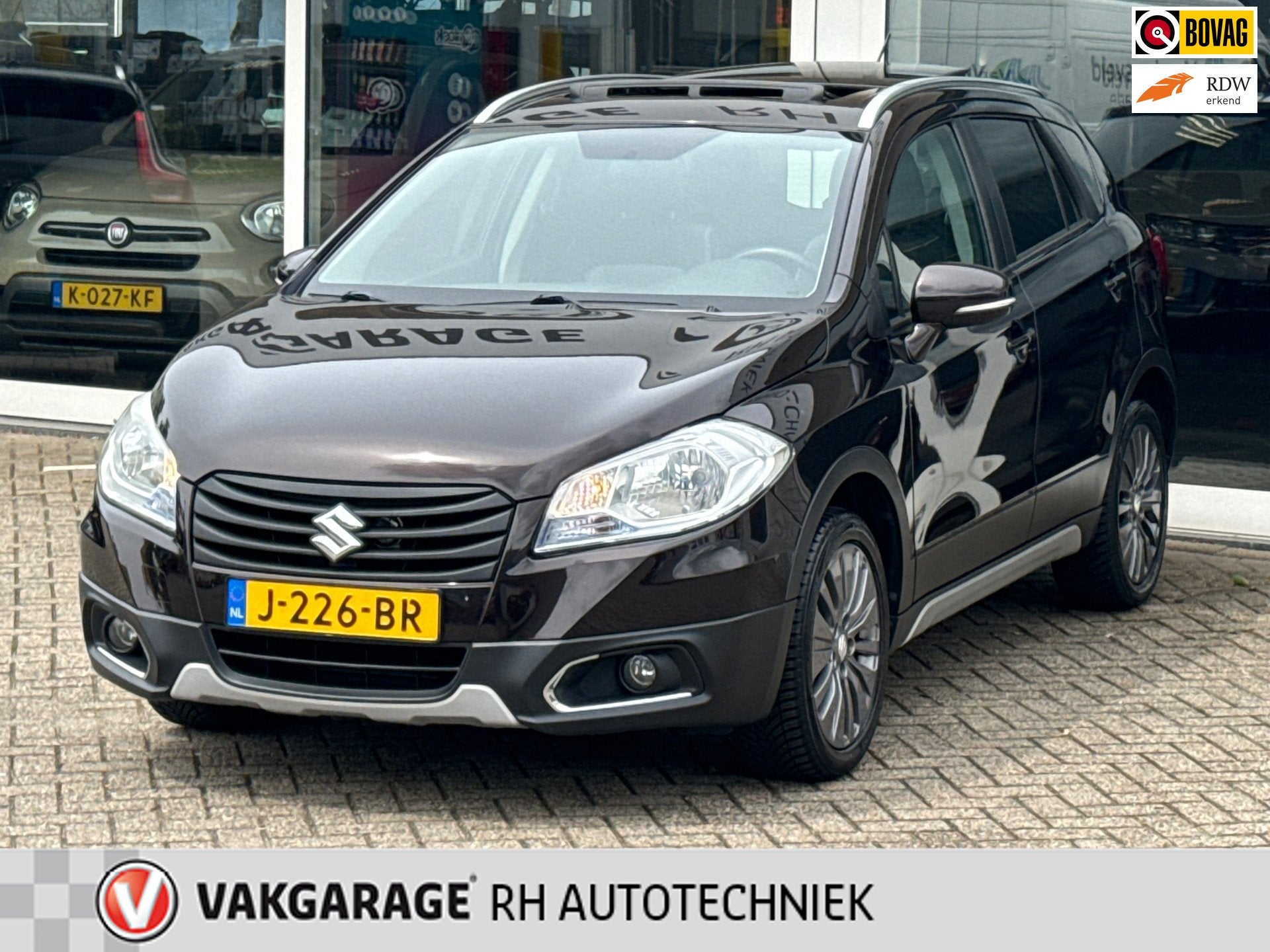 Suzuki SX4 S-Cross 1.6 Exclusive, Auto's, Gebruikt, Euro 6, 4 cilinders, Bruin
