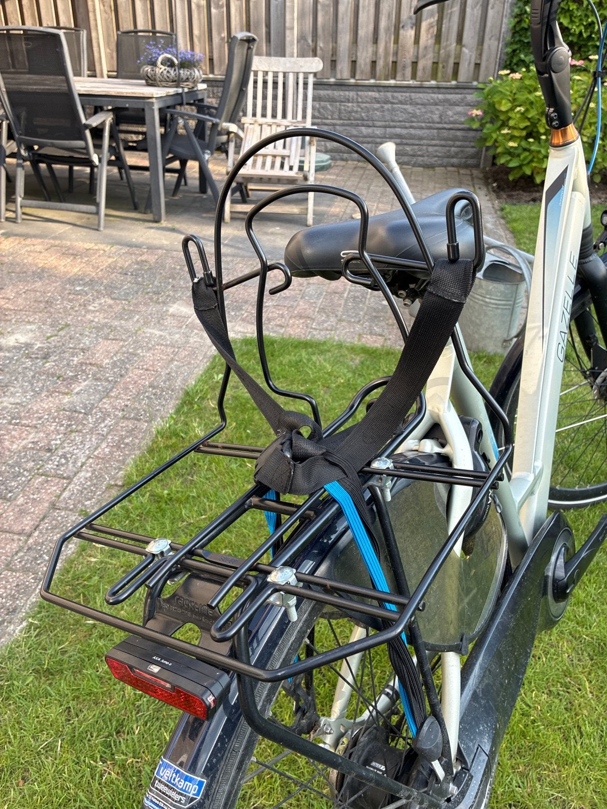 Monkey mee / boekentas bagagedrager, Ophalen of Verzenden, Gebruikt