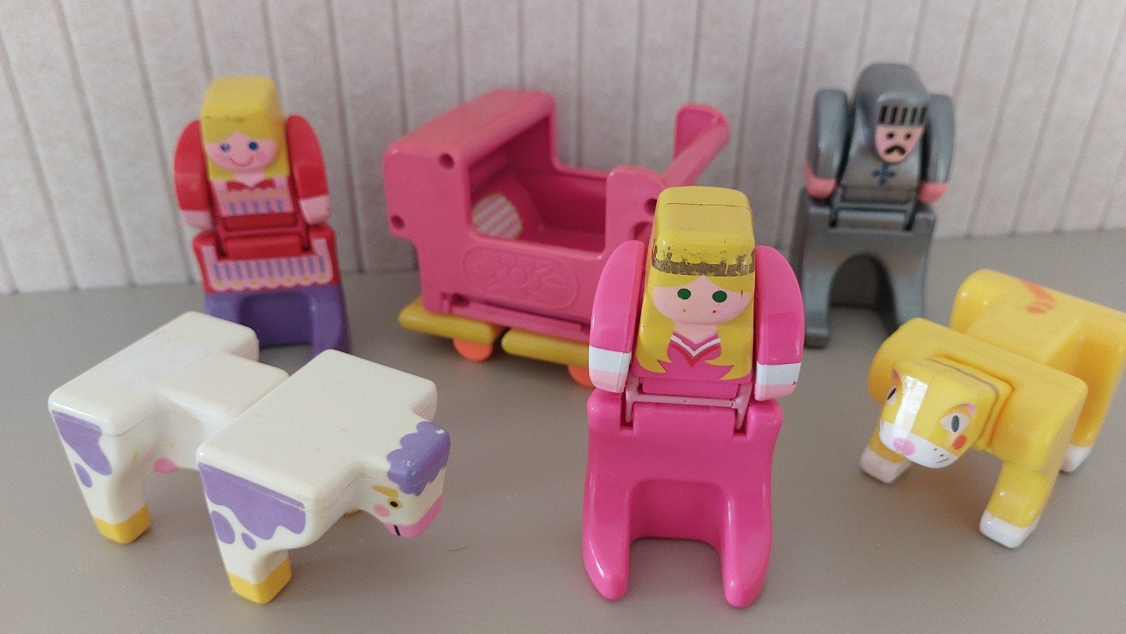 Vintage speelgoed Mattel, the Doubles / Double Dooz figuren, Ophalen of Verzenden, Gebruikt, Jongen of Meisje