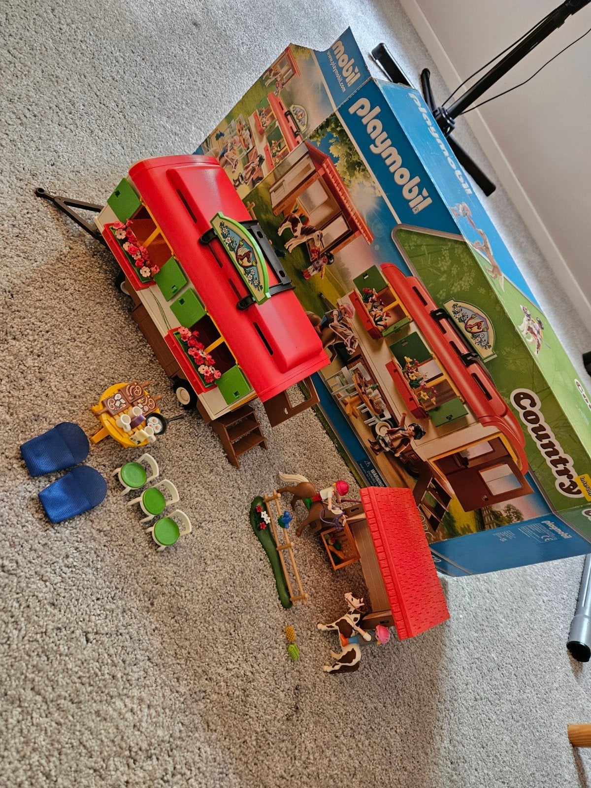 Playmobil 70510 ponykamp, Ophalen, Zo goed als nieuw