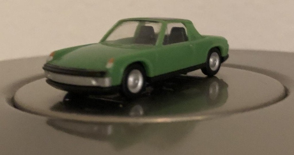 VW-Porsche 914 Herpa Magic 1:87 groen Volkswagen NIEUW, Ophalen, Nieuw, Auto, Herpa