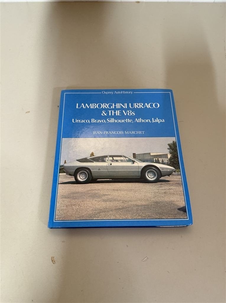 Lamborghini Urraco the V8s Bravo Silhouette Athon Jalpa 1983, Boeken, Ophalen of Verzenden, Zo goed als nieuw, Overige merken