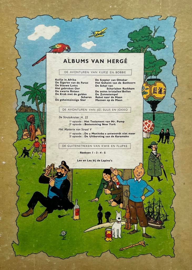 Gezocht: Kuifje herdrukken met A55I, Gelezen, Ophalen of Verzenden, Meerdere stripboeken, Hergé