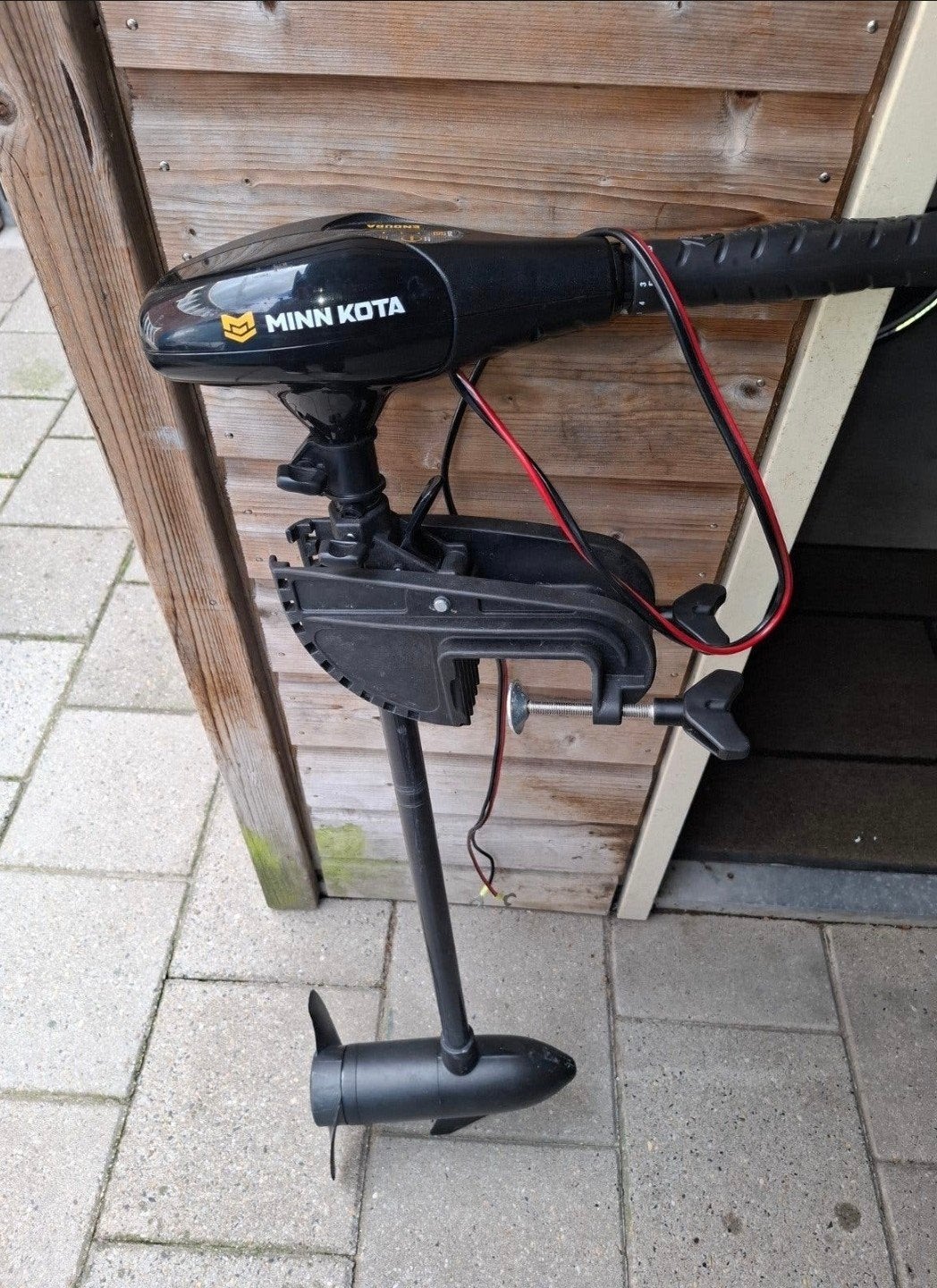 Complete visuitrusting: Minn Kota motor, stretchers, netten, Ophalen of Verzenden, Gebruikt