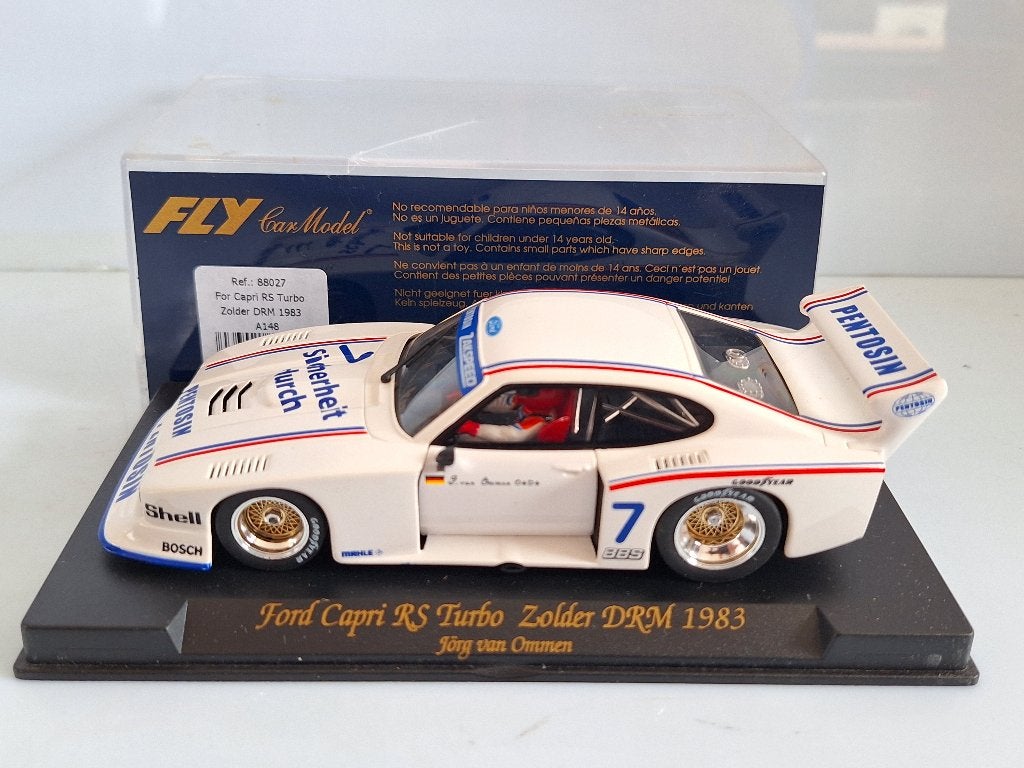 Fly Ford Capri RS Turbo Zolder DRM 88027 A148 Jorg Van Ommen, Overige merken, Racebaan, Fly, Ophalen of Verzenden