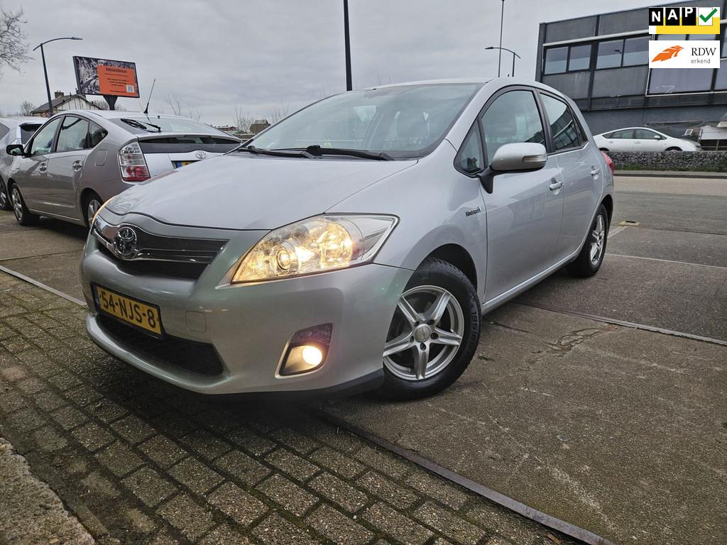 Toyota Auris 1.8 Full Hybrid Dynamic GARANTIE, Euro 5, Gebruikt, 4 cilinders, Origineel Nederlands
