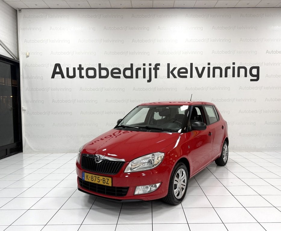 Skoda Fabia 1.2 Go Nieuw APK Airco, Euro 5, Stof, 540 kg, 995 kg