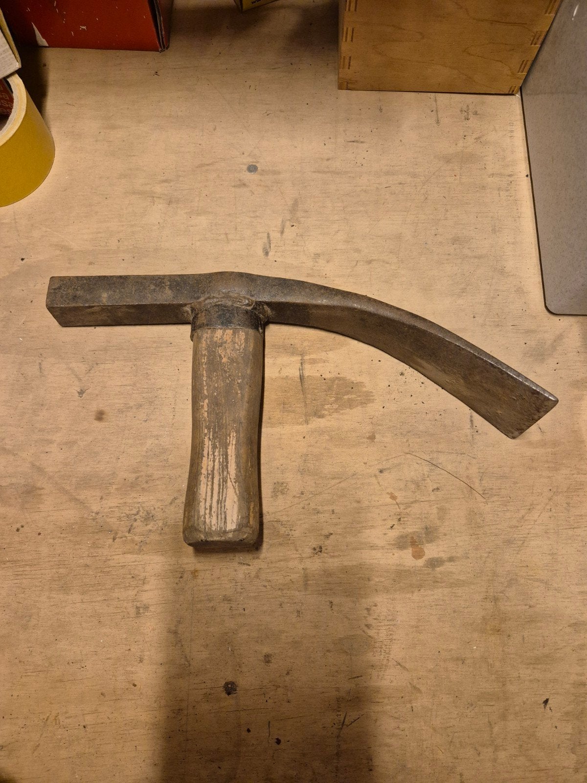Oude Straathamer - Bestrating hamer, Ophalen of Verzenden, Gebruikt