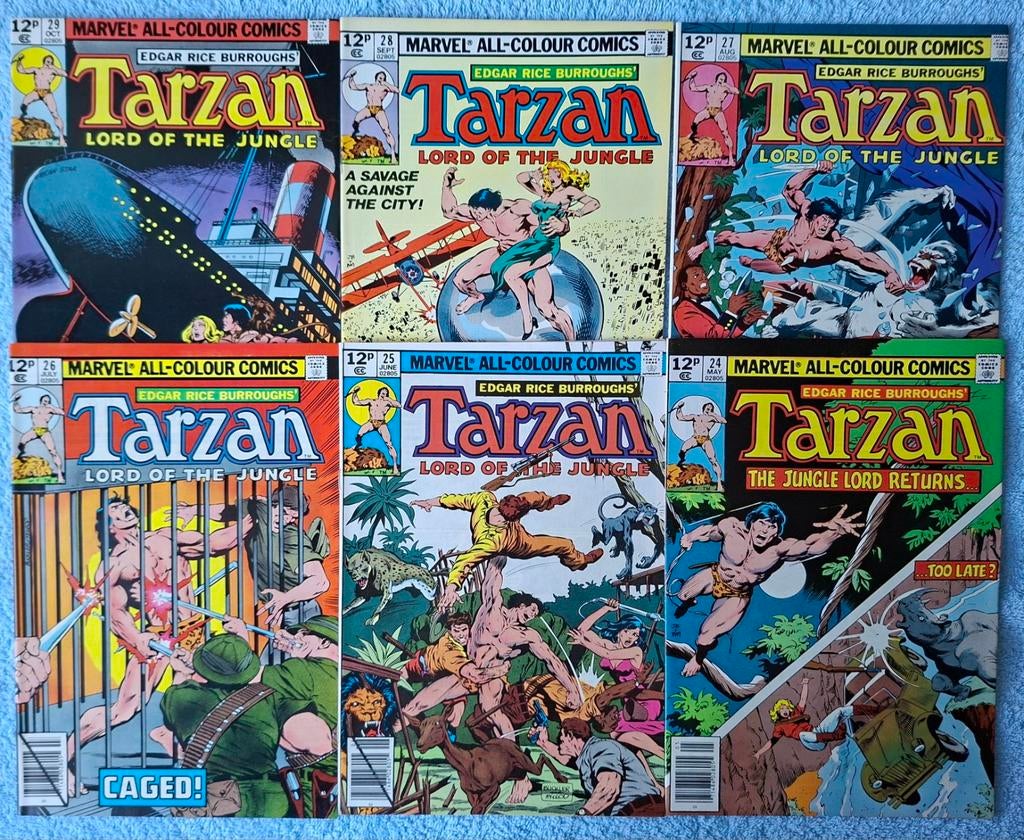 US TARZAN COMICS. 1979. NEAR MINT. 5 EURO PER STUK., Meerdere comics, Ophalen of Verzenden, Zo goed als nieuw, Amerika