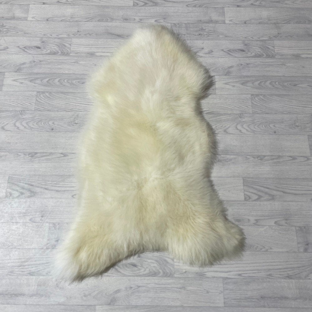 Schapenvacht wit creme 110x70cm #1638 | Lederstore, Huis en Inrichting, Wit, Landelijk, modern, Scandinavisch, industrieel, 100 tot 150 cm