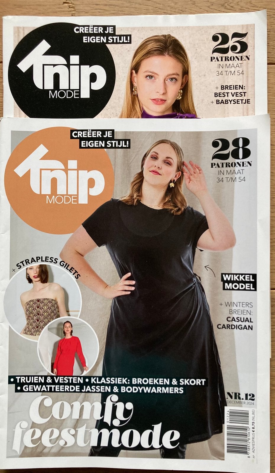 Knip mode tijdschrift volume 11 en 12, Ophalen of Verzenden, Zo goed als nieuw, Vrouw, Knipmode