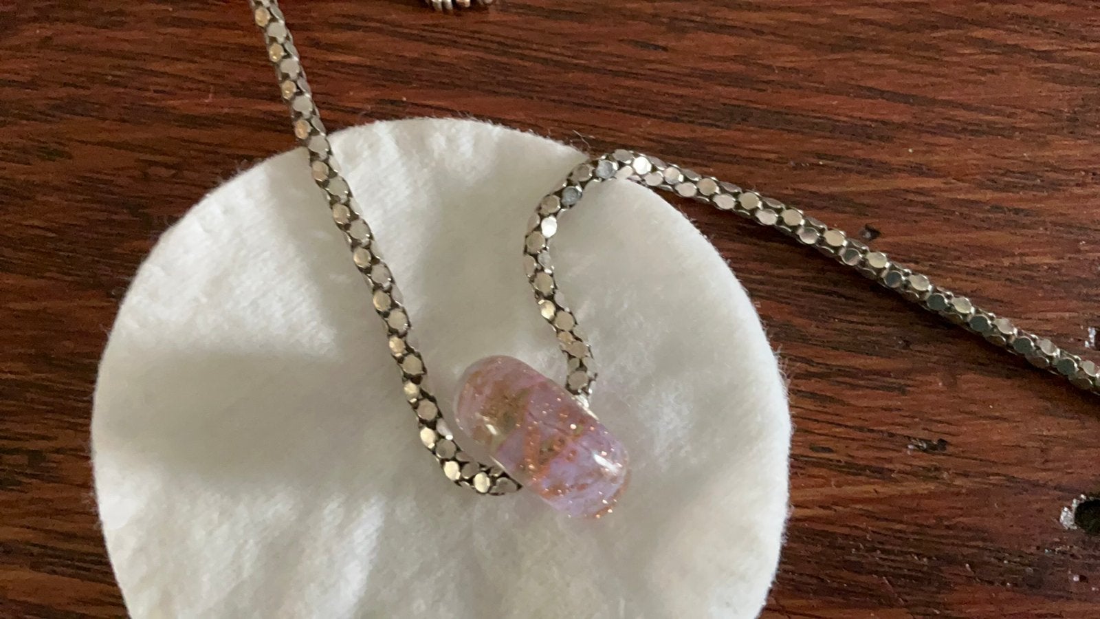 Trollbeads kraal, Ophalen of Verzenden, Zo goed als nieuw, Roze, Goud