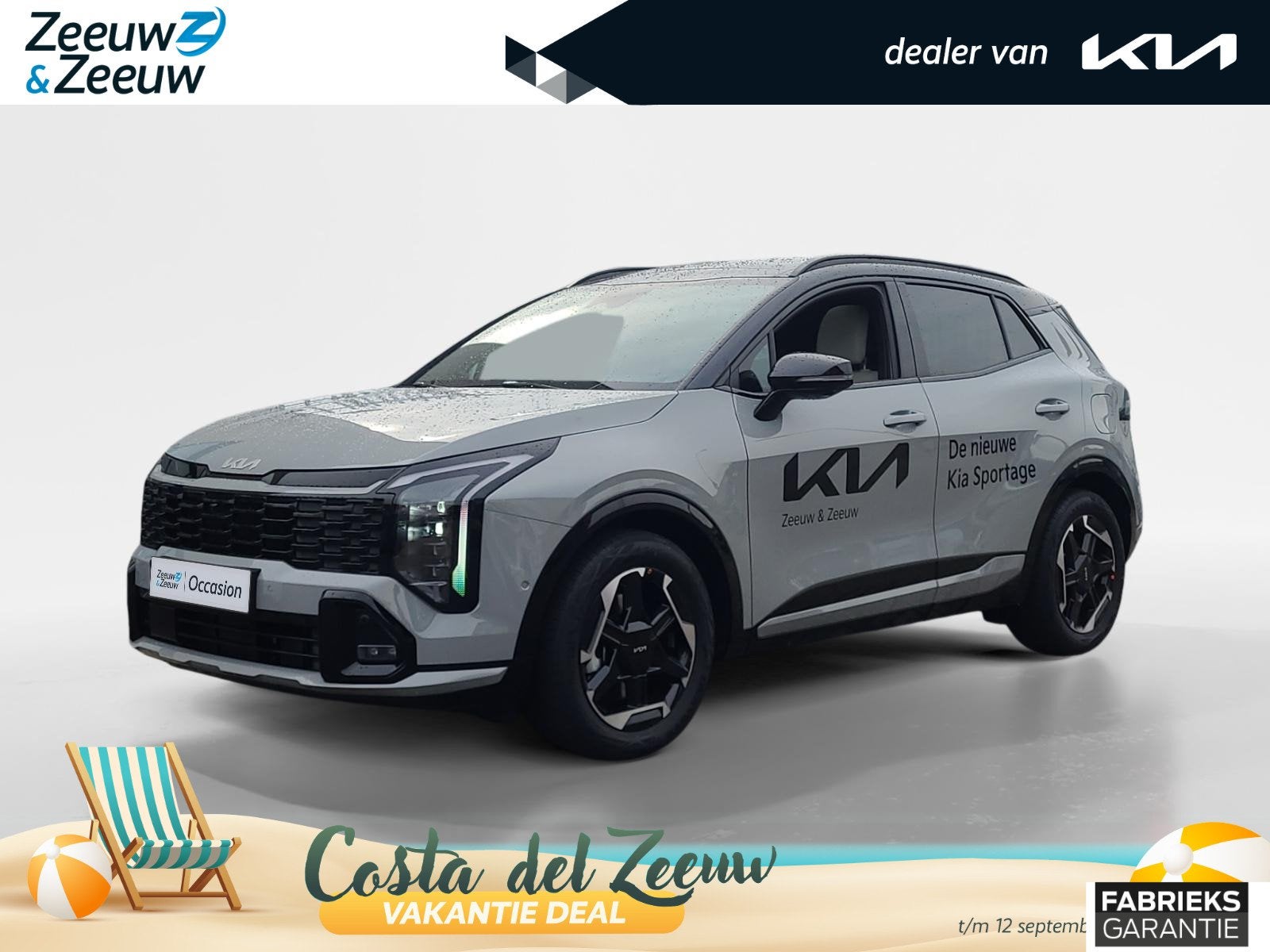 Kia Sportage 1.6 T-GDi Hybrid GT-PlusLine 239 PK | Meest lux, Auto's, Euro 6, 4 cilinders, Origineel Nederlands, Bedrijf