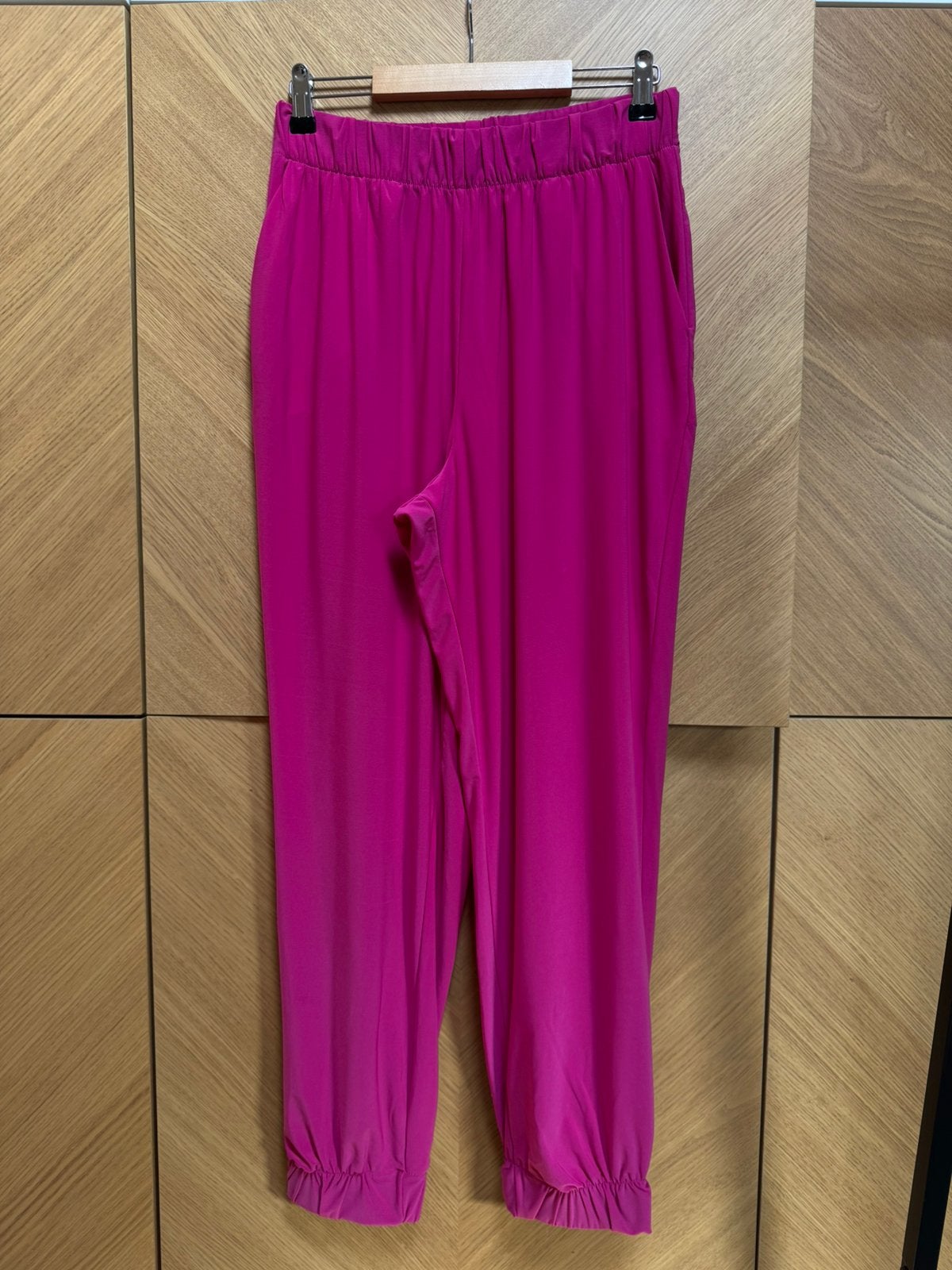 ZARA roze jogger met elastische taille & boorden (Maat M), Maat 38/40 (M), Ophalen of Verzenden, Zo goed als nieuw, Roze