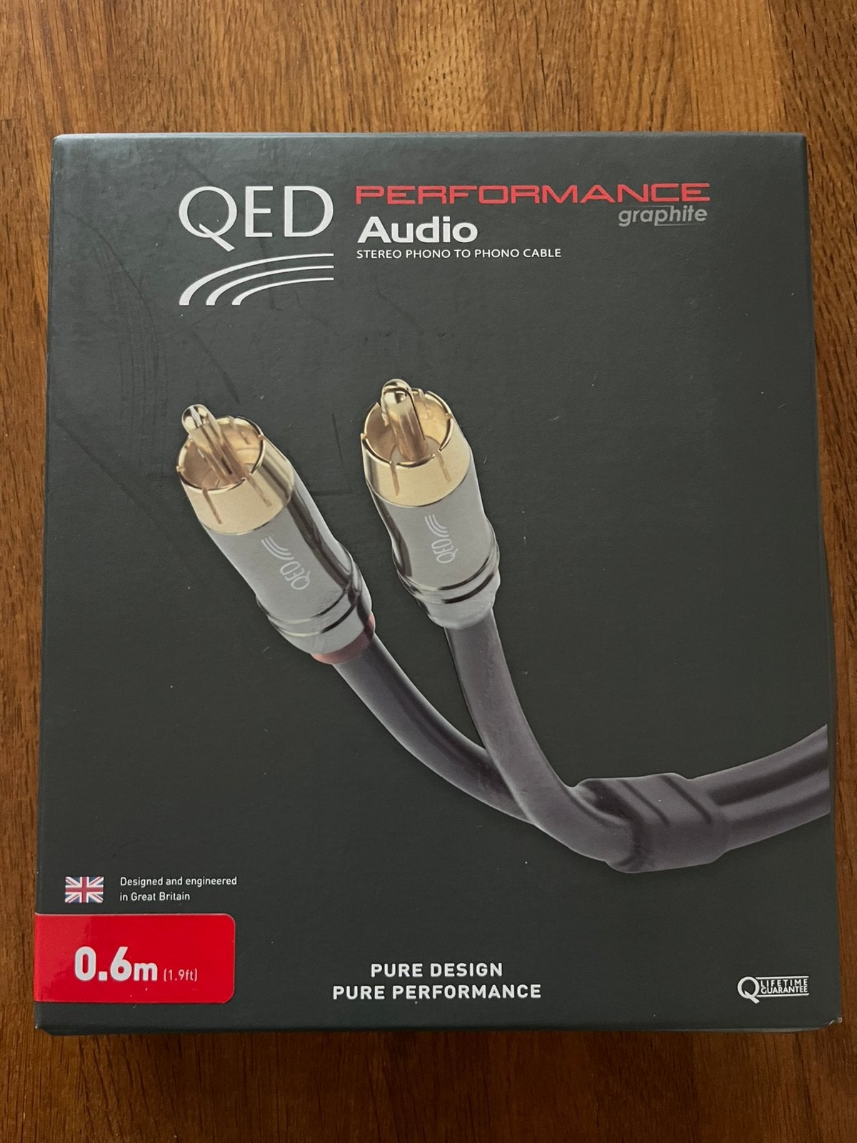 Qed Performance Graphite interlink 0,6m, Ophalen of Verzenden, Zo goed als nieuw, Minder dan 2 meter, Interlink-kabel