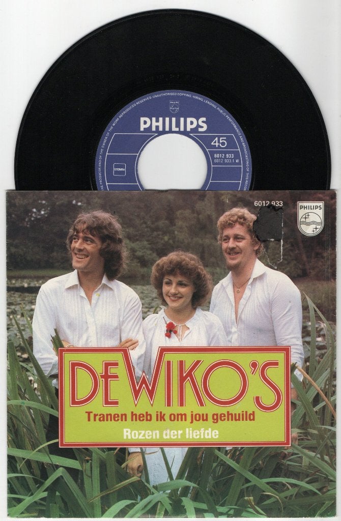 De Wiko's – Tranen Heb Ik Om Jou Gehuild, Cd's en Dvd's, Ophalen of Verzenden, Gebruikt, 7 inch, Levenslied of Smartlap